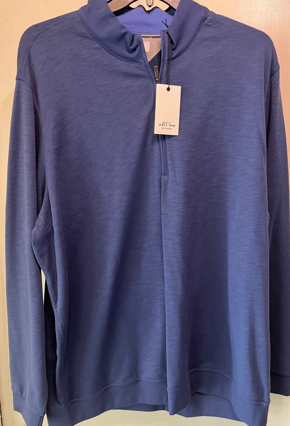 Addidas Adipure Men’s Half-Zip Golf Pullover Size 2XL 90
