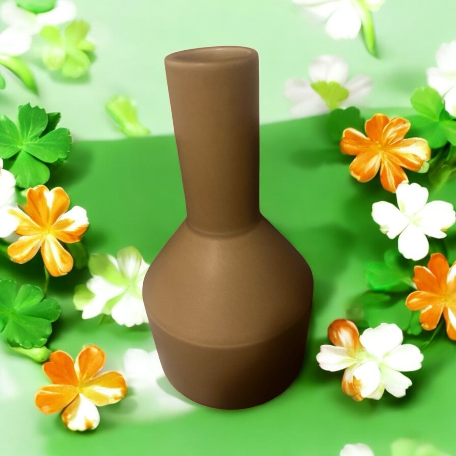 crate and barrel Cuyler Mustard Vase