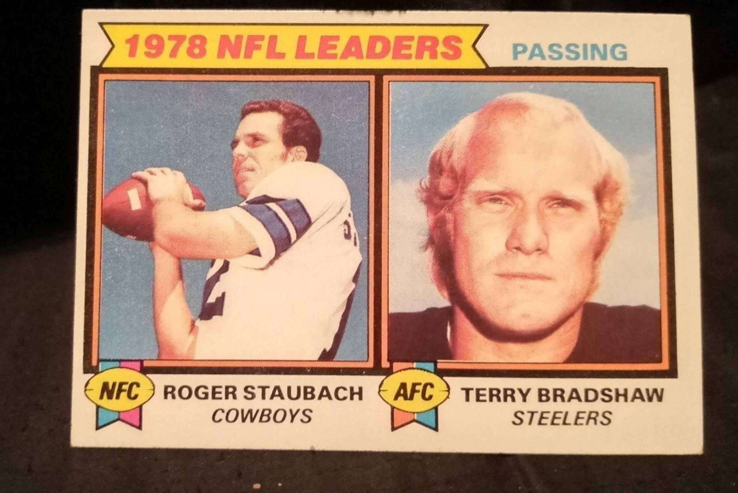 Terry Bradshaw & Roger Staubach 1979 Top