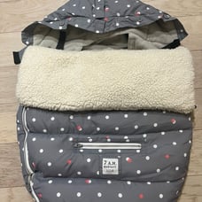 7 A.M. Enfant Stroller Footmuff grey