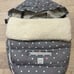 7 A.M. Enfant Stroller Footmuff grey