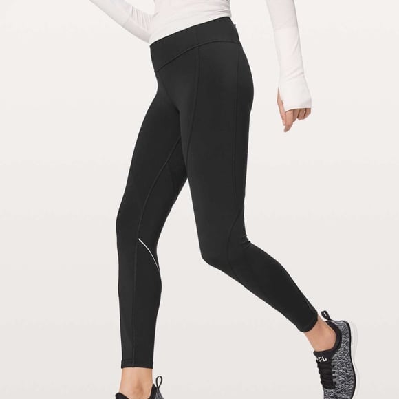 NEW LULULEMON Chasing Miles Tight MR 25" Leggings Nulux Fast Free Size 4 NWOT