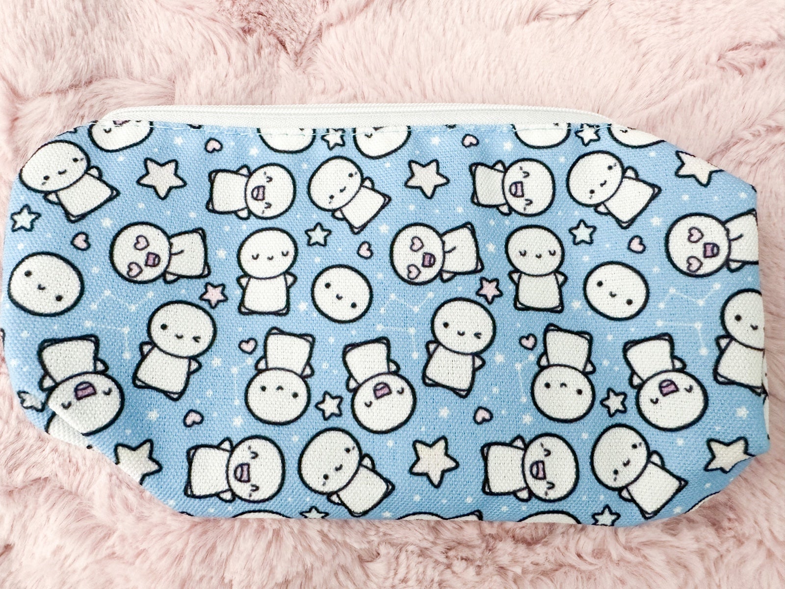 TCMC January 2023 Subscription Blue PENCIL POUCH