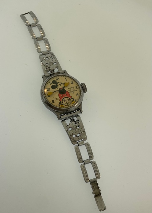 RARE Mickey Mouse Disney Wristwatch with ORIGINAL BAND