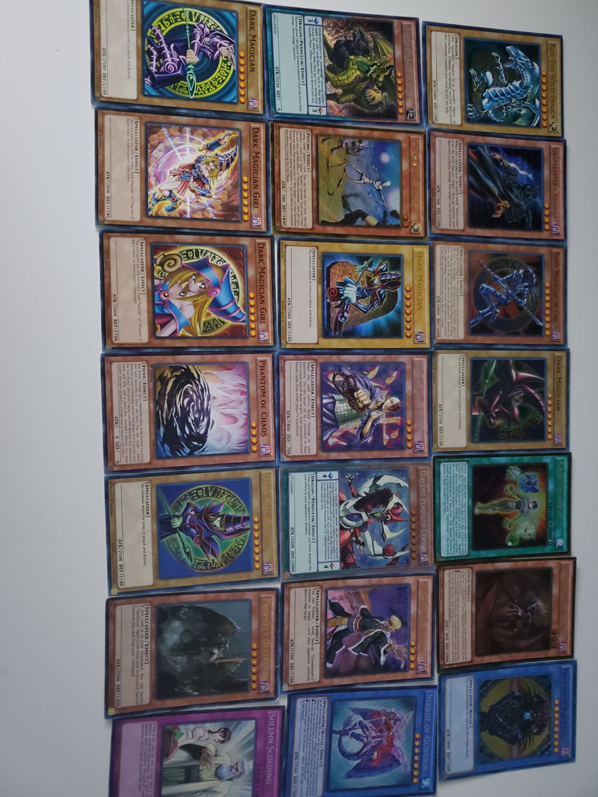 21 Yugioh card lot