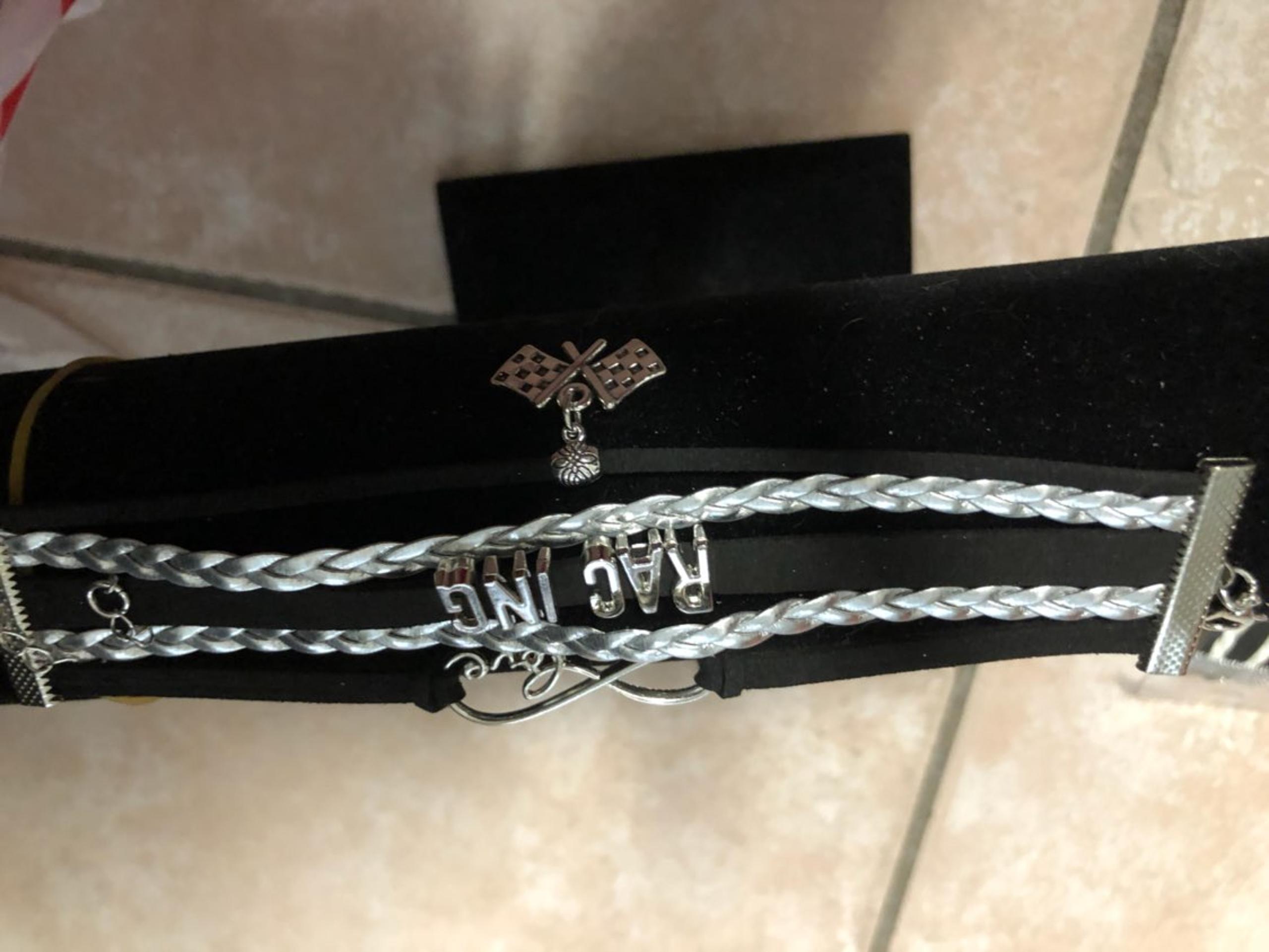 Racing Infinity Bracelet