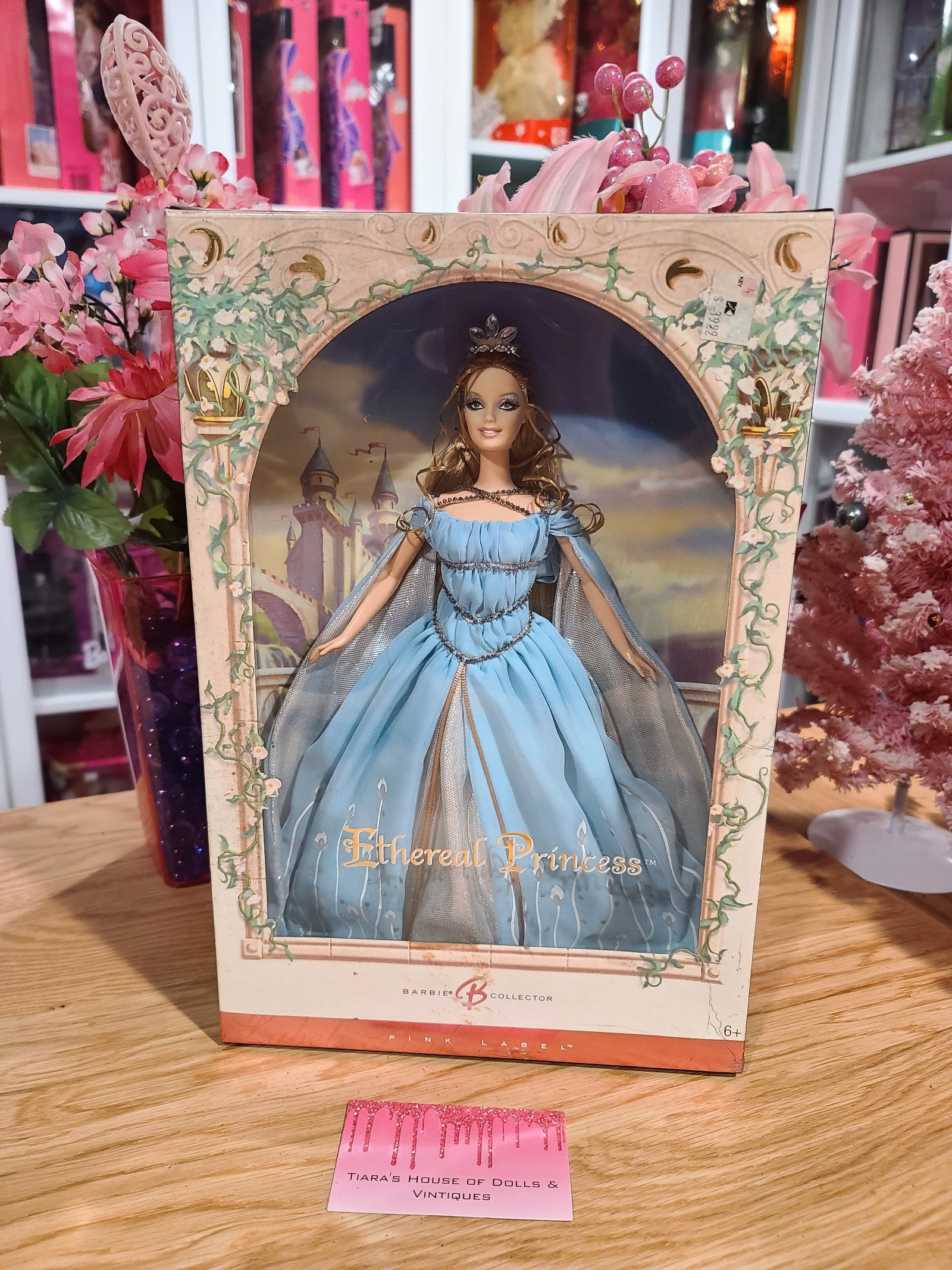 NEW! 2006 ETHEREAL PRINCESS BARBIE PINK LABEL!