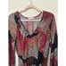 Ramy Brook Women's Michaela Printed Long Sleeve Dress Size Small