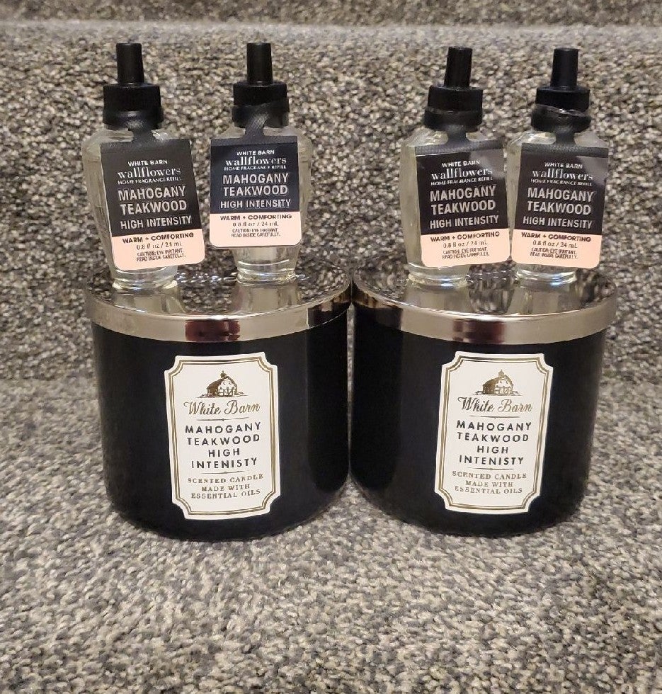 Mahogany teakwood high intensity set