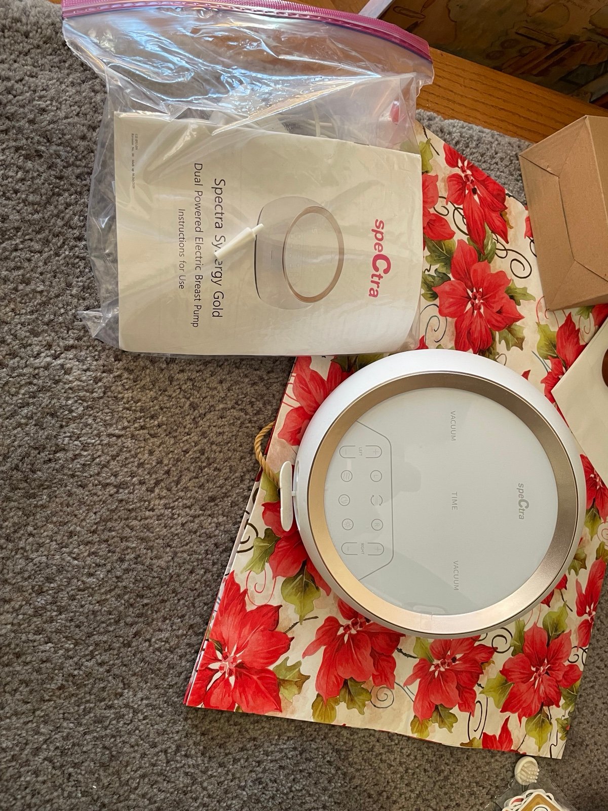 Spectra gold dual electric breast pump