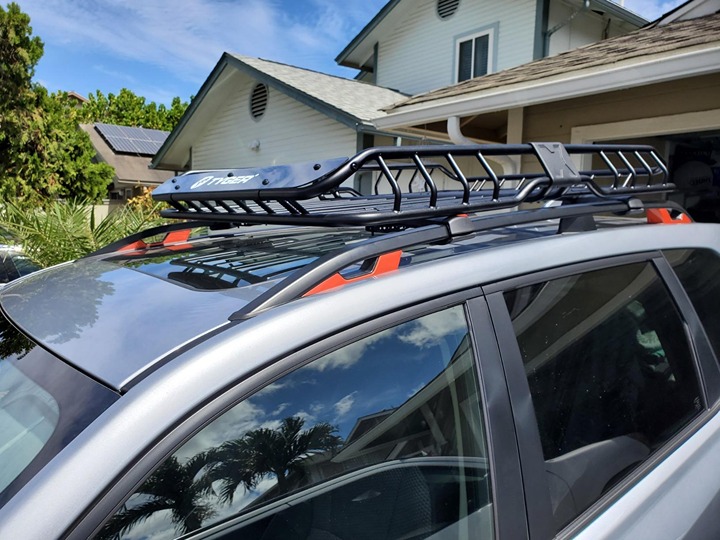 NEW Heavy Duty Roof Mounted Cargo Basket Rack | L57.5 x W42 x H6