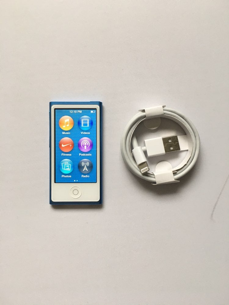 Ipod Nano 7th Gen 16gb blue