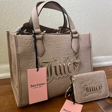 Juicy Couture Cafe Upgrade U Mini Tote and Wallet