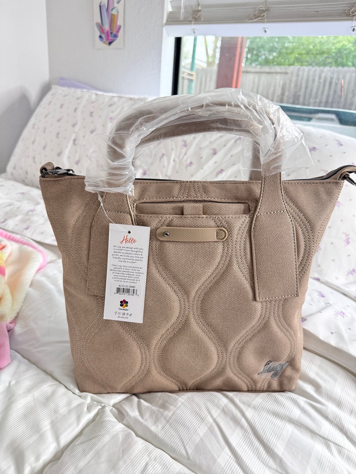 LUG Alto Matte Luxe VL Convertible Tote with tags