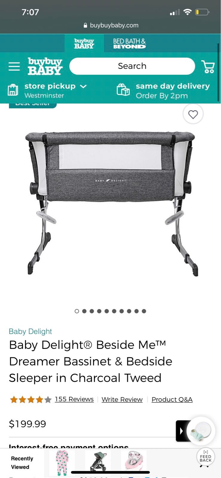 Baby delight bassinet