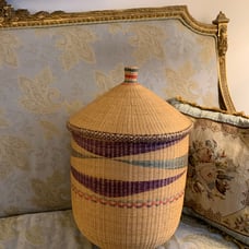 24” Impeccable Antique Basket