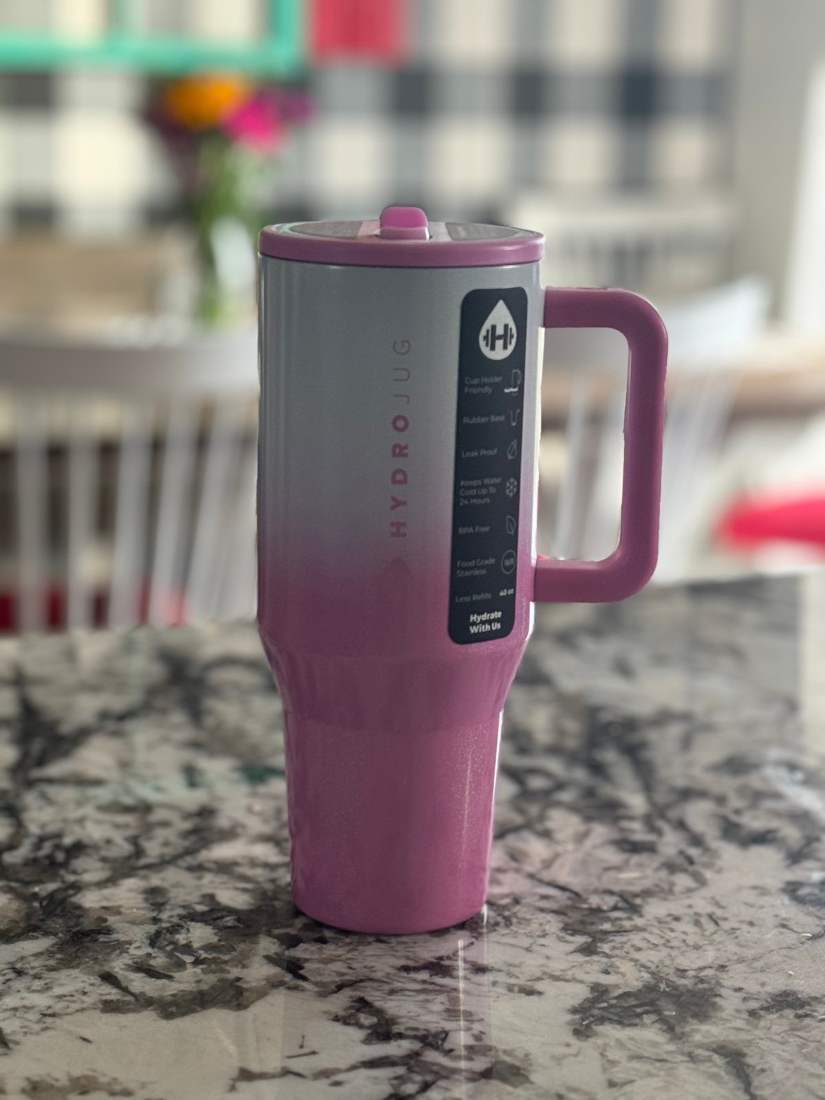 hydrojug traveler 40oz candy coated