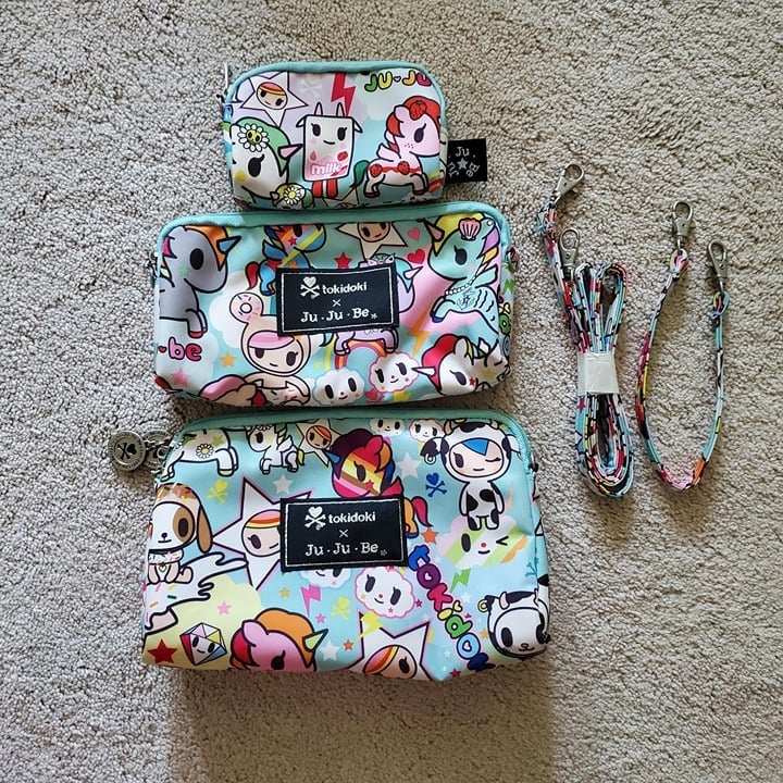 Jujube Ju-Ju-Be x Tokidoki Unikiki 2.0, Be Set Bags w/Straps