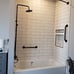 Straight Grab Bar Bath 18\