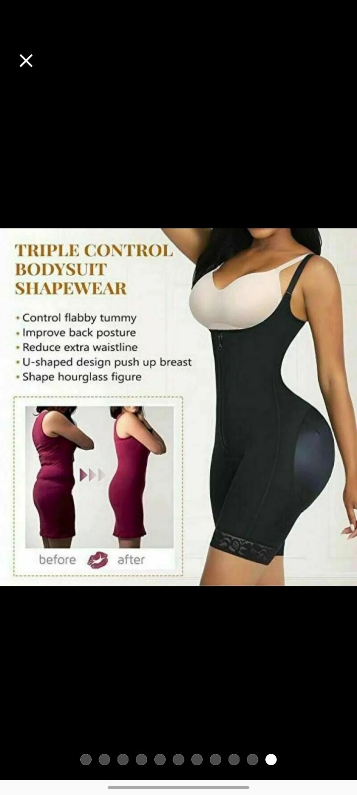 3 In 1 Butt Lifter body shaper shapewear