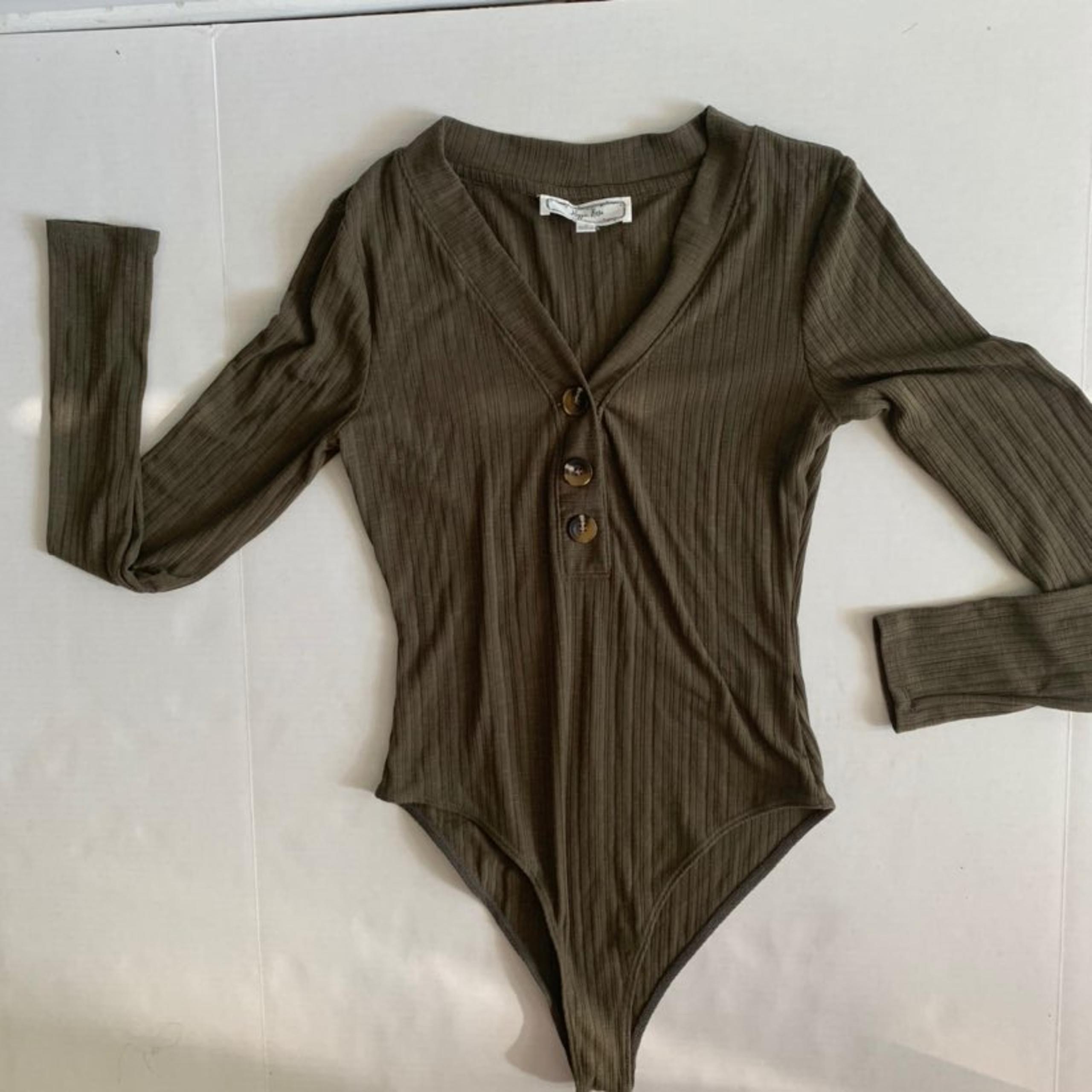 Green BodySuit **NEVER WORN** Small