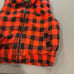 Men’s Vintage Flannel Puffer Buffalo Plaid Check Vest XL Red / Blk