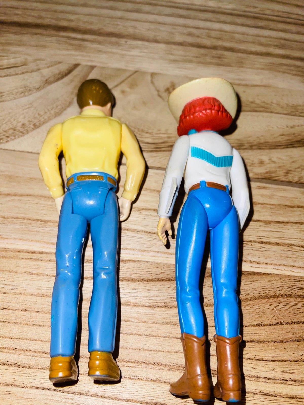 Playskool lot of dollhouse figures toys people Victorian rare replacments
