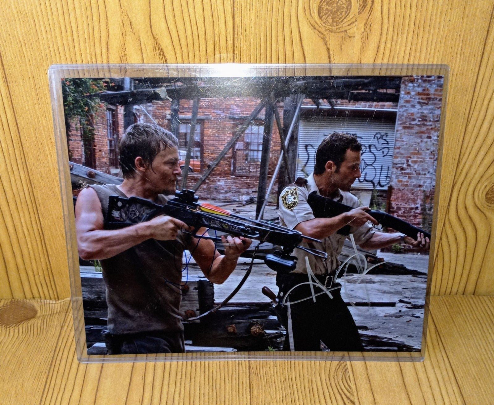 Andrew Lincoln & Norman Reedus Dual Sign