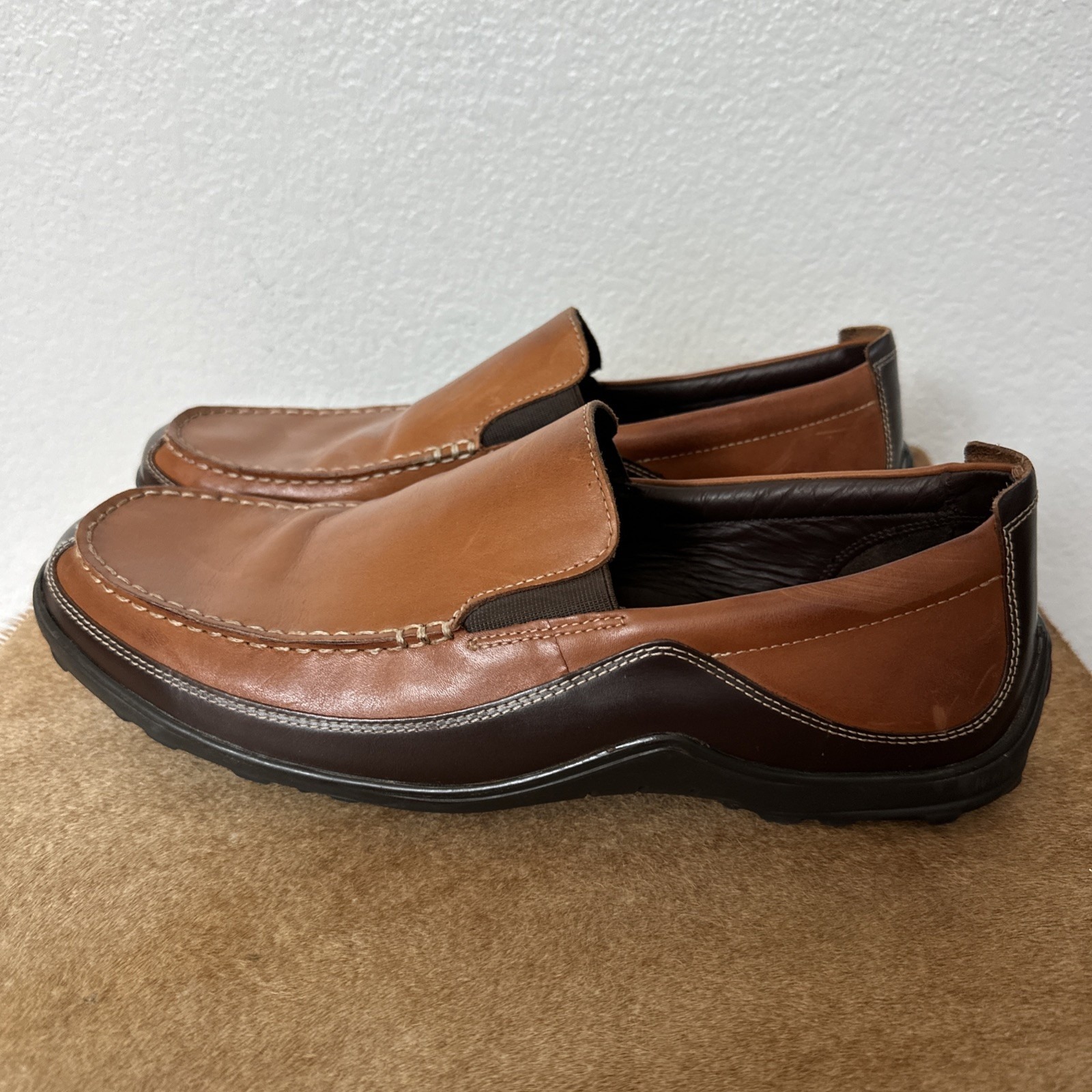 Cole Haan Men's Tucker Venetian Loafers 13 M Tan. Look Brand New