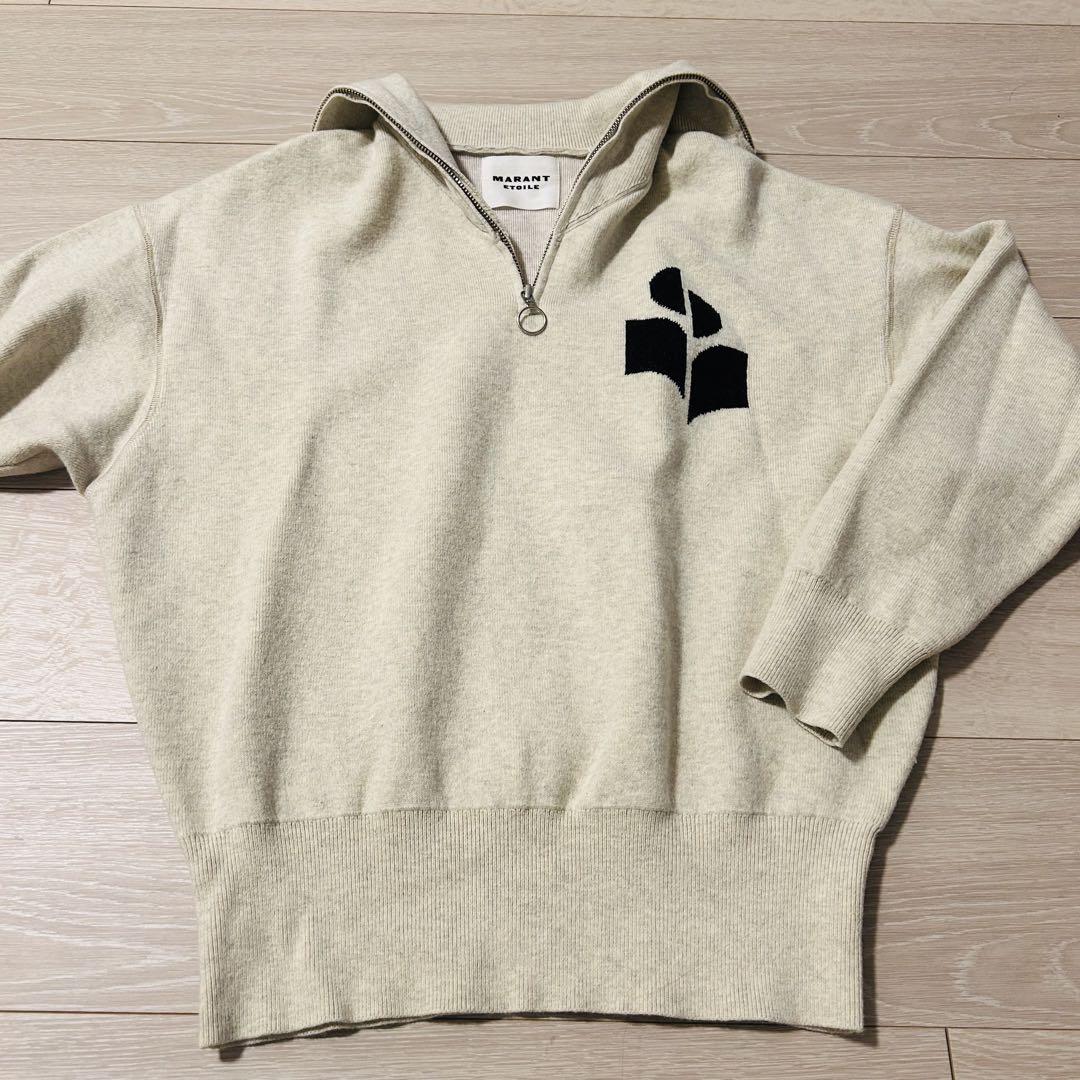 MARANT ÉTOILE Zip-Up Knit 34 Isabel Marant