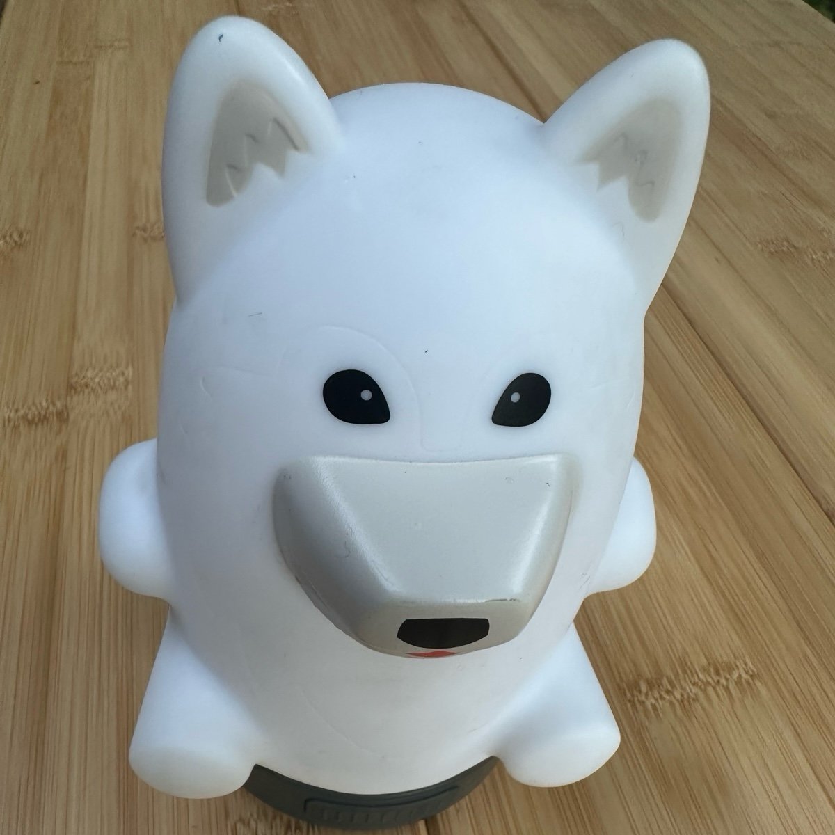 Aspen wolf kids camping lantern color changing adorable