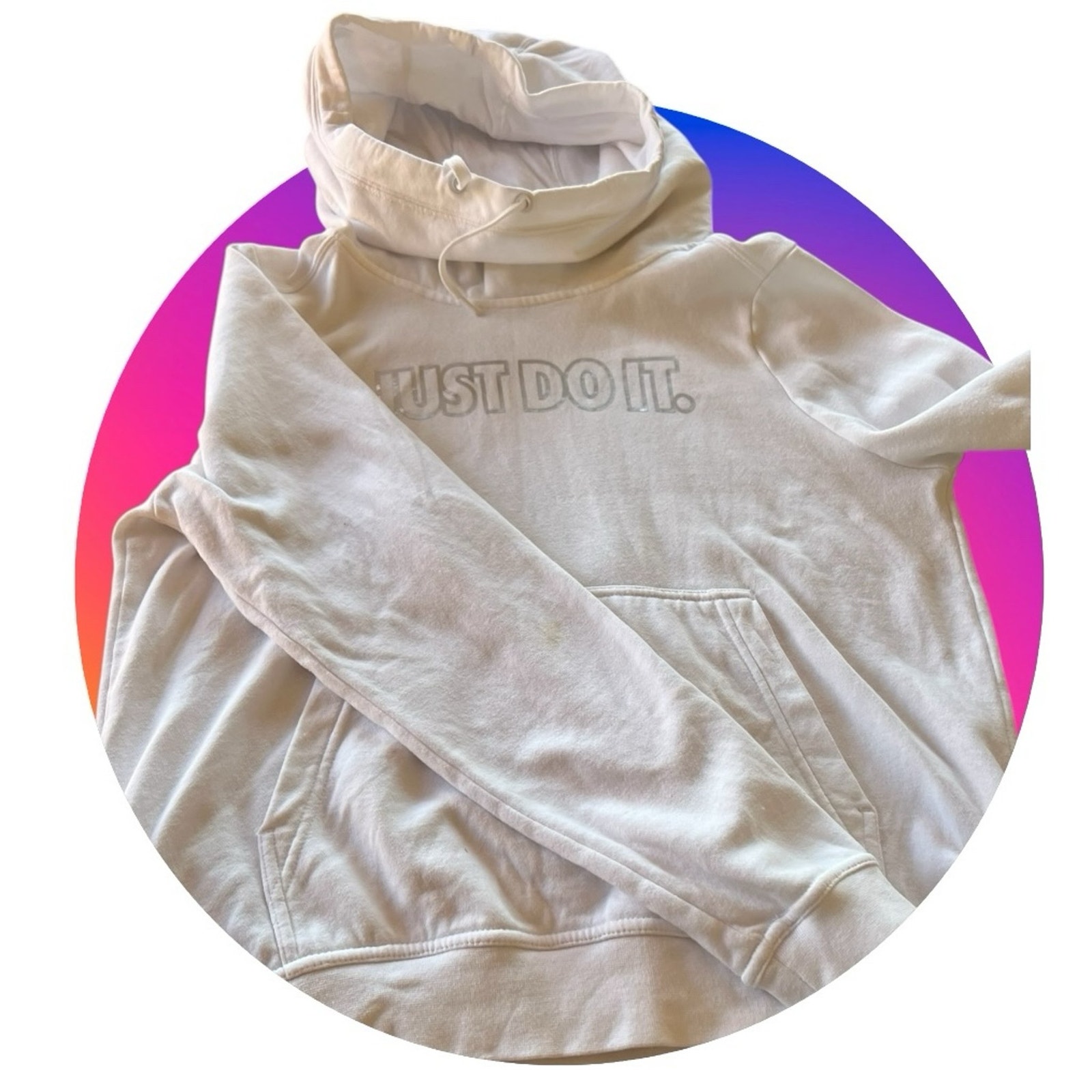 Nike Hoodie women’s size M oversized hood with drawstring
