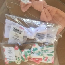 NWT Bundle of 3 Angel dear bow headbands