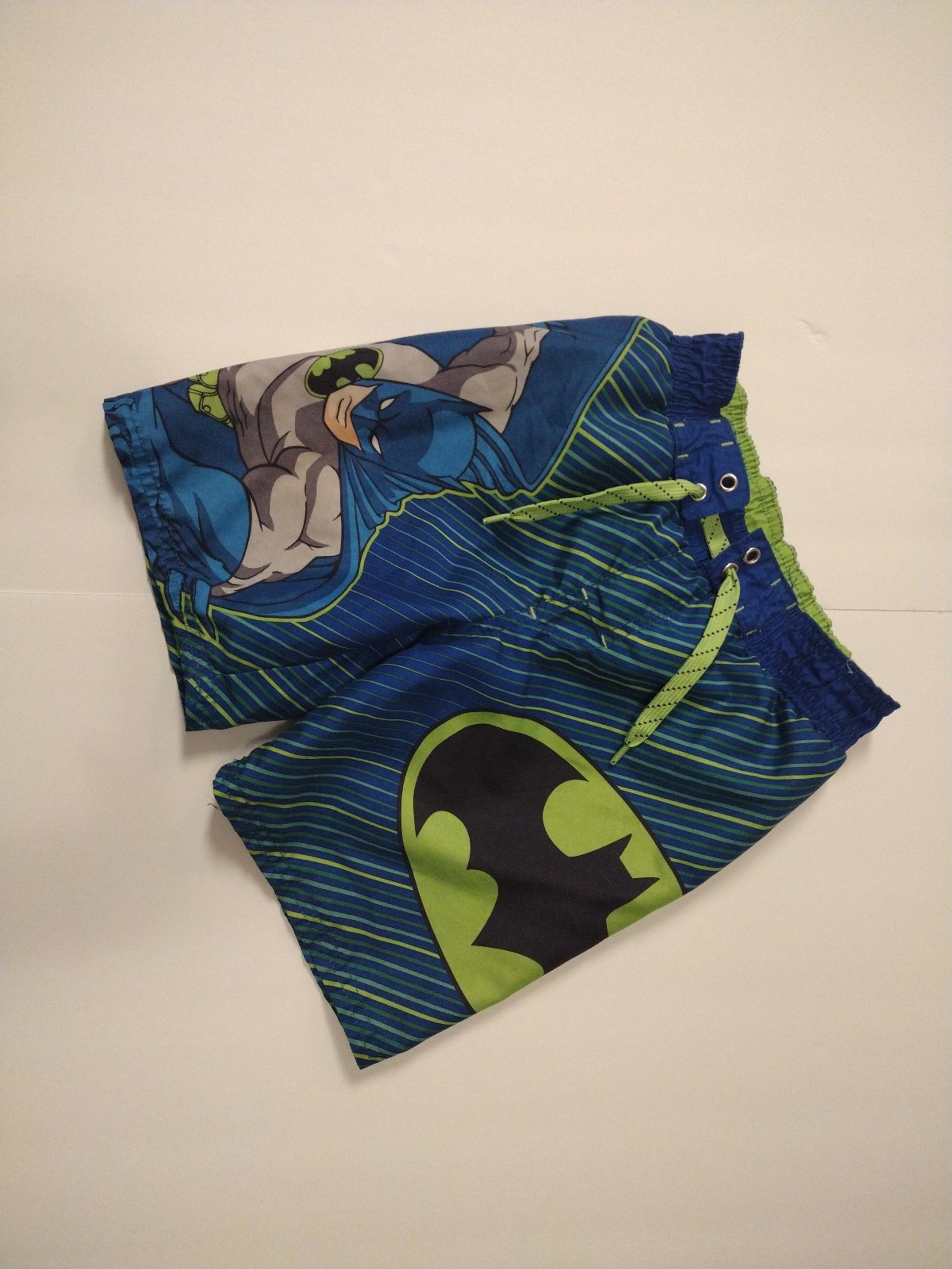 Boys DC  Comic Batman Swim Trunks Size 4