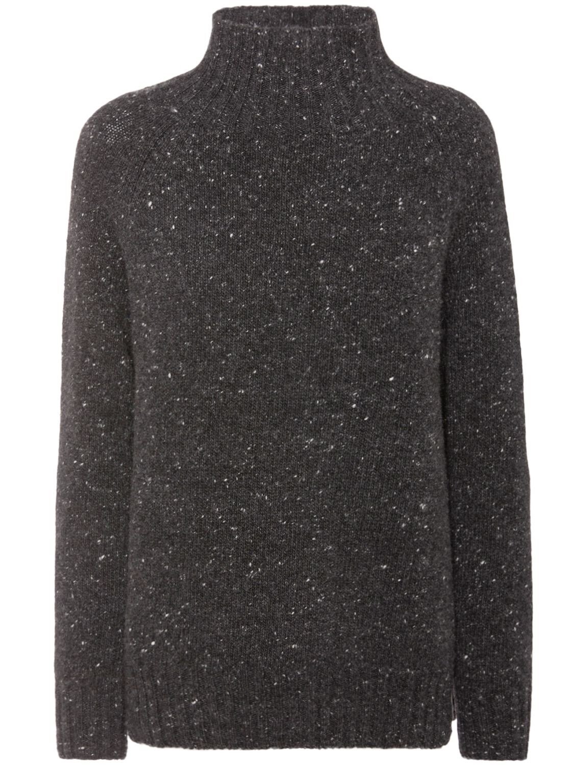 MAX MARA Gioele Turtleneck Sweater In Antracite