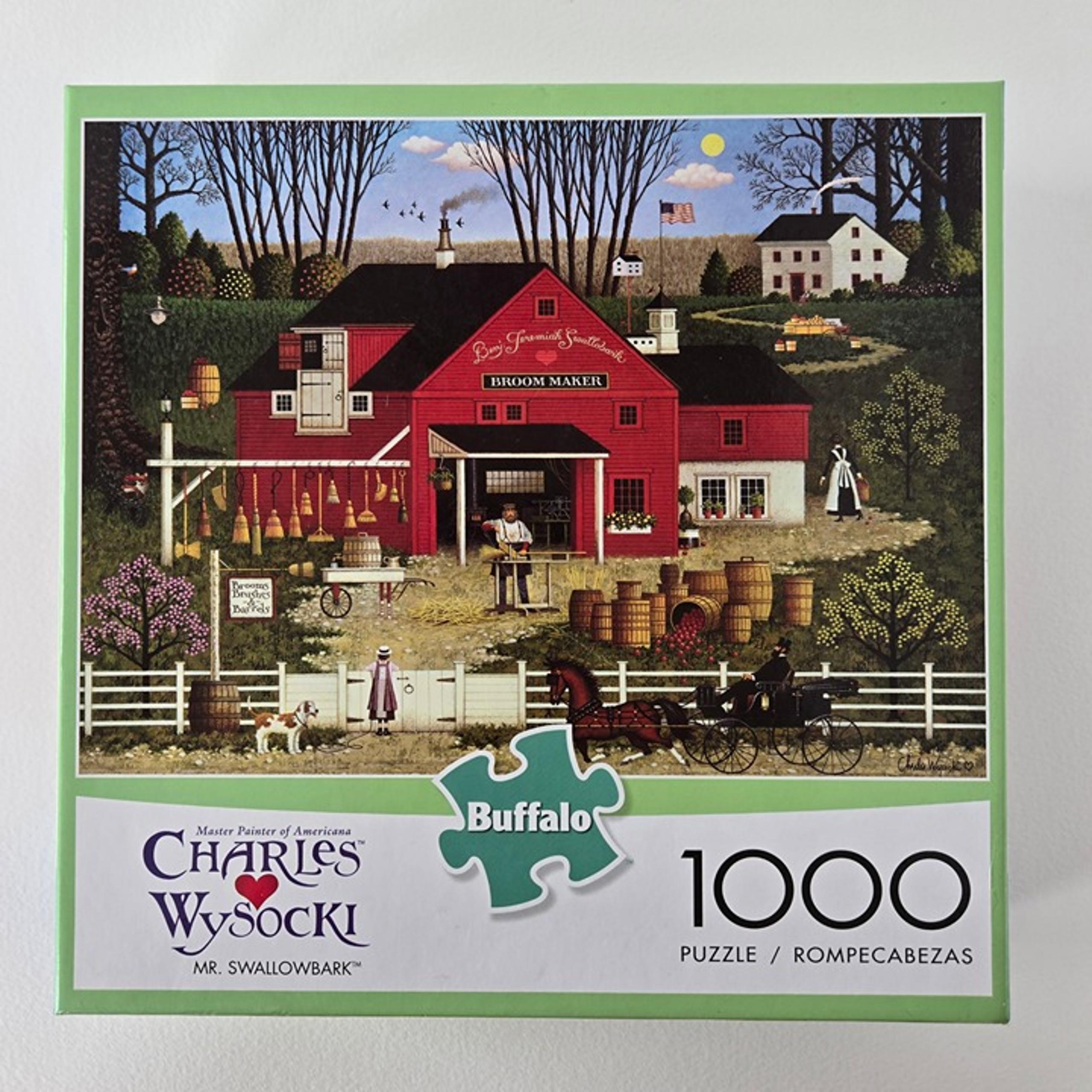 Buffalo Games Wysocki 1000 Piece Jigsaw Puzzle: Mr. Swallowbark