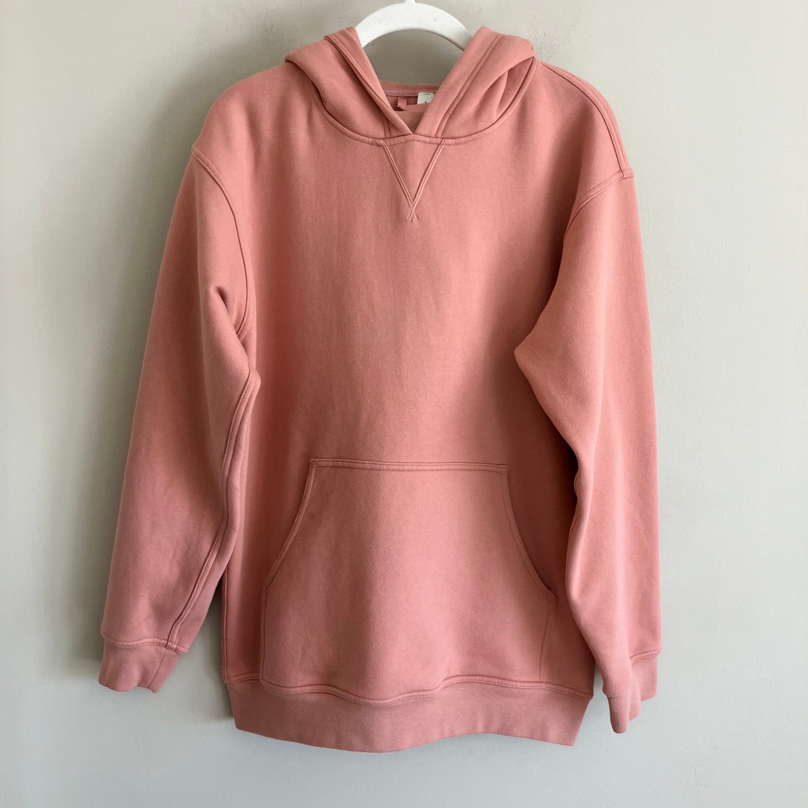 Lululemon All Yours Hoodie Fleece Lined Pullover Sweatshirt Pink Pastel 8