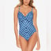 MIRACLESUIT Hypnotique Better One Piece Swimsuit 8 NWT