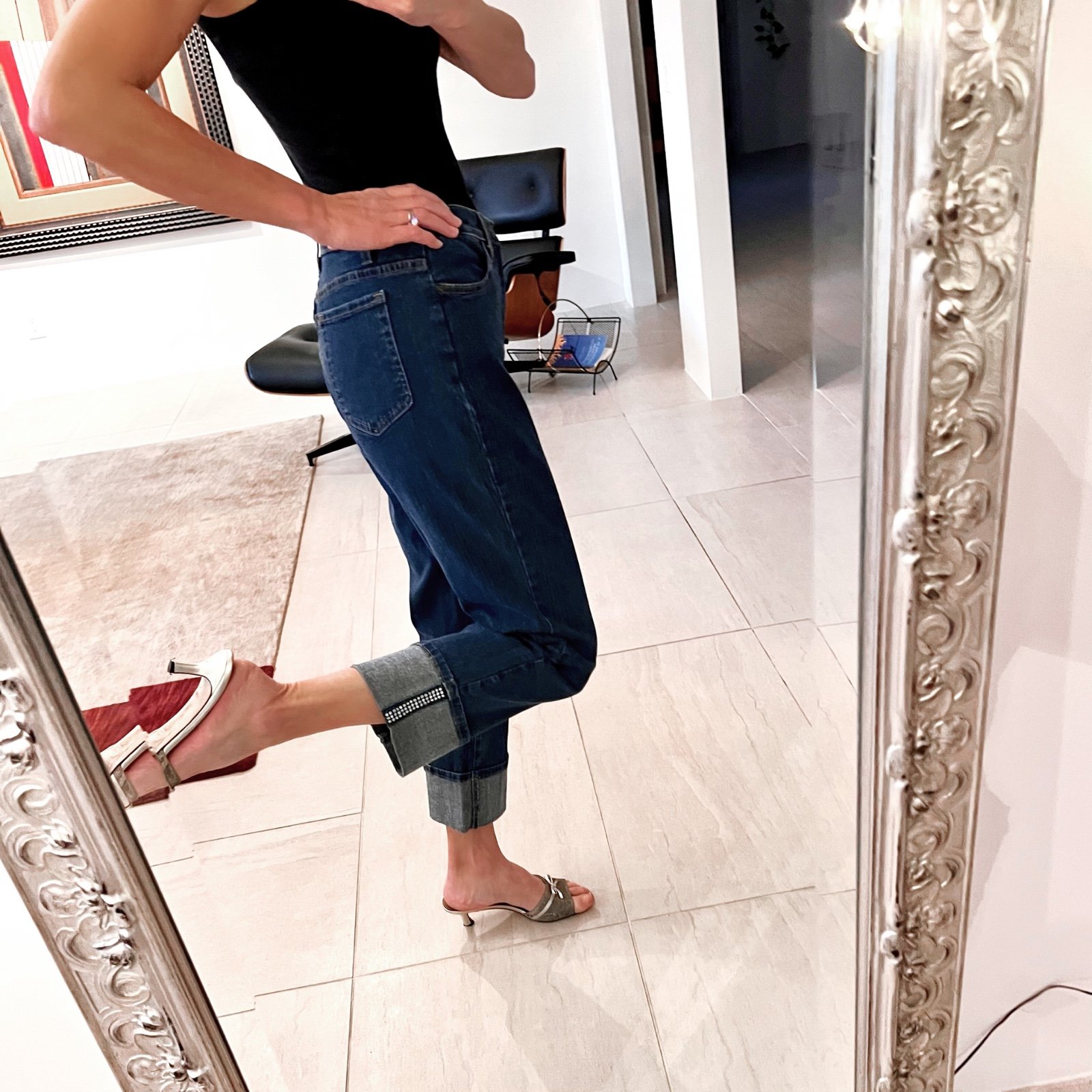 NYDJ Tummy Tuck Jeans Cropped Ankle Size 6