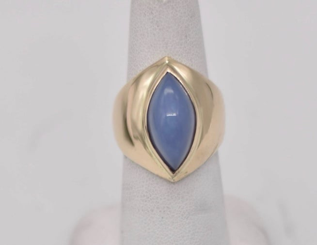 Ring 18k gold size 8