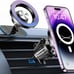 Magnetic phone holder for car dashboard