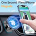 Magnetic phone holder for car dashboard