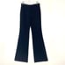 TIBI Tailored High Waisted Black Slit Hem Flare Pants. Sz 2 Modern Office Siren