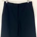 TIBI Tailored High Waisted Black Slit Hem Flare Pants. Sz 2 Modern Office Siren