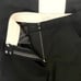 TIBI Tailored High Waisted Black Slit Hem Flare Pants. Sz 2 Modern Office Siren