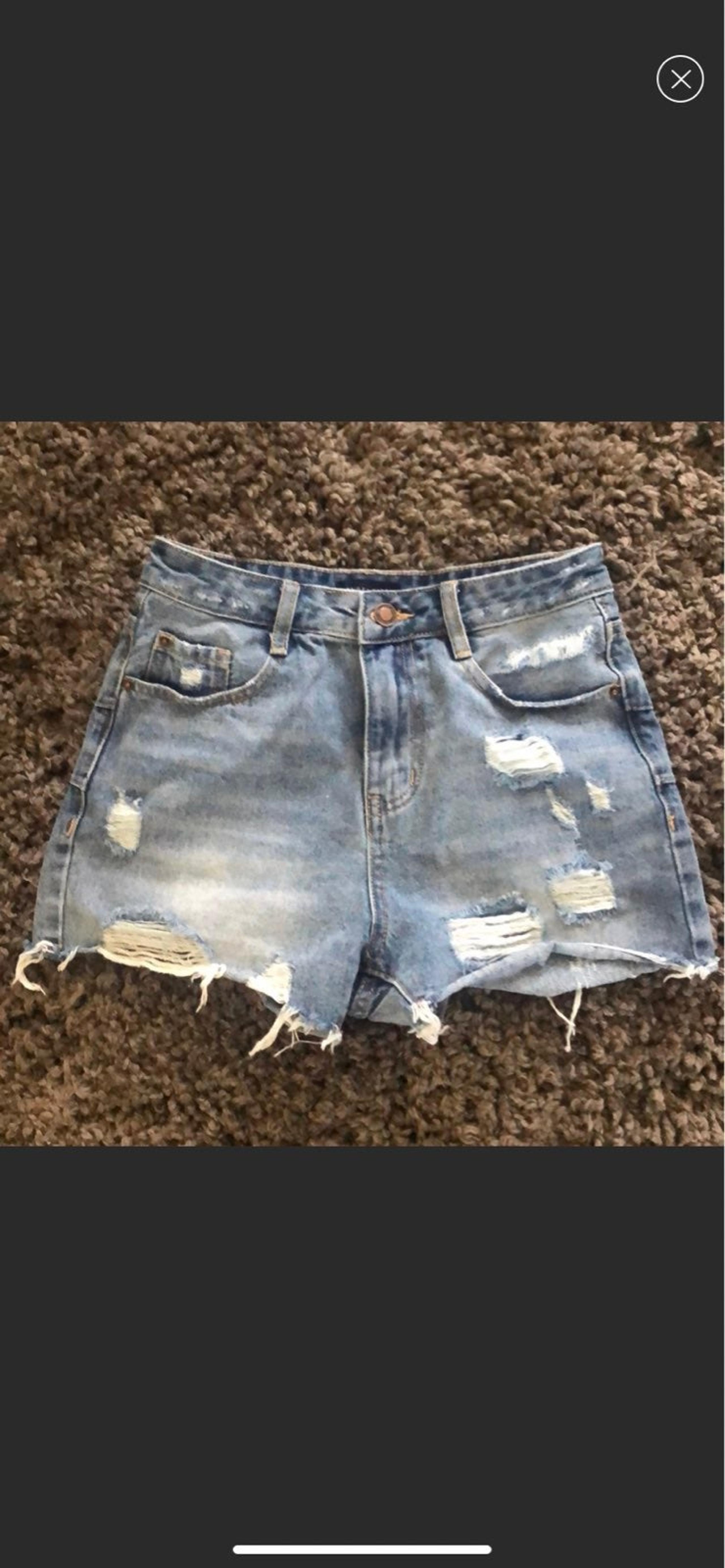 Angel Kiss high riseJean shorts