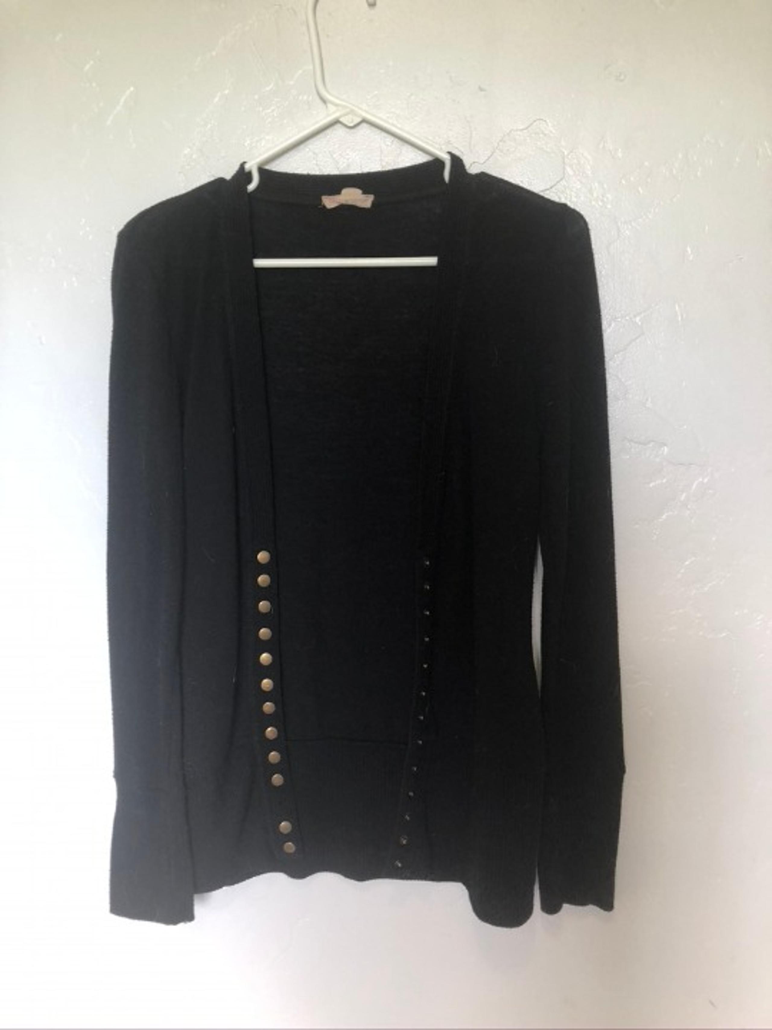 Black Button Up Cardagin