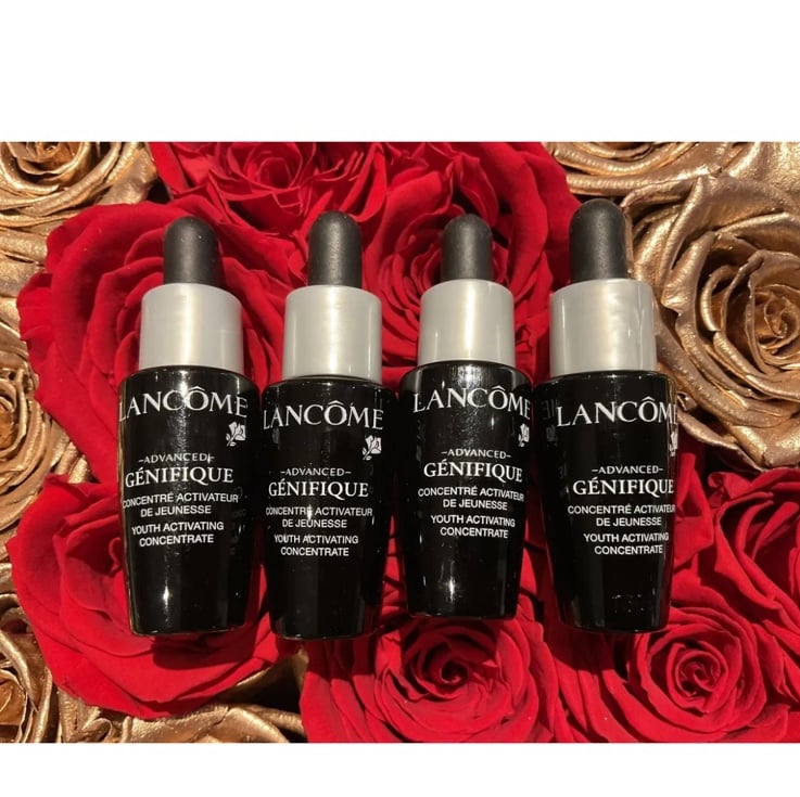 4x Lancome Advanced Genifique Youth Activating Concentrate Serum Mini 0.27oz 8mL