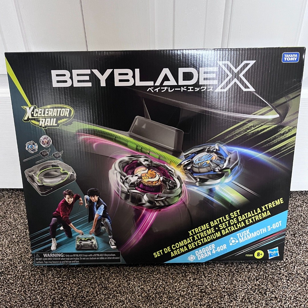 Beyblade Xtreme Battle Set Dagger X Tusk SEALED Bey Stadium Toys Hasbro