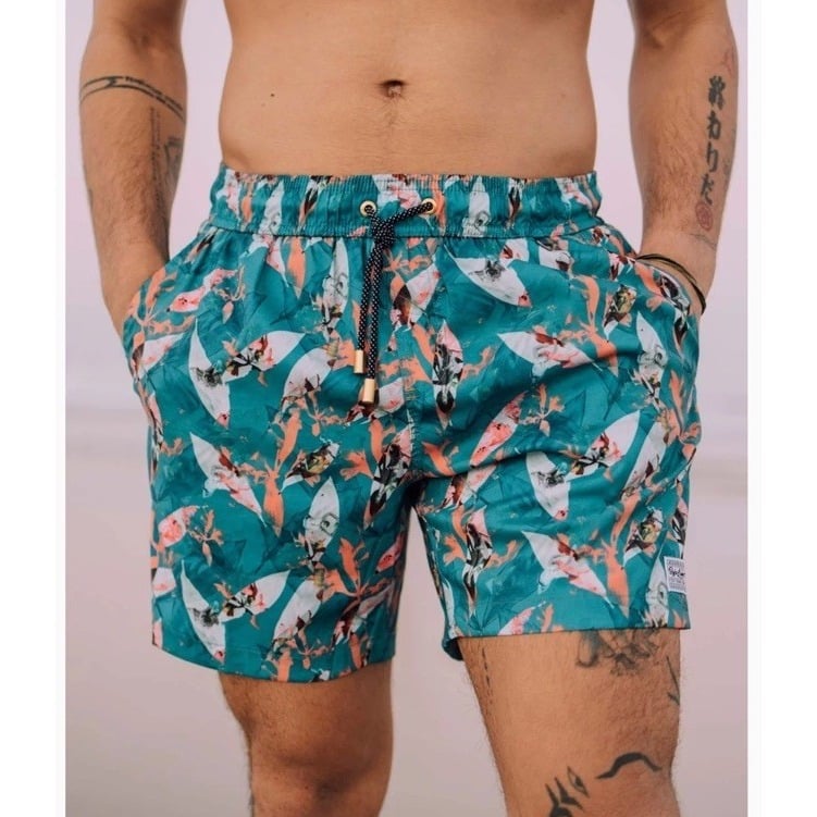 *BAJALLAMA SEMI NAKED SURF - STRETCH SWIMSUIT Size Large-F